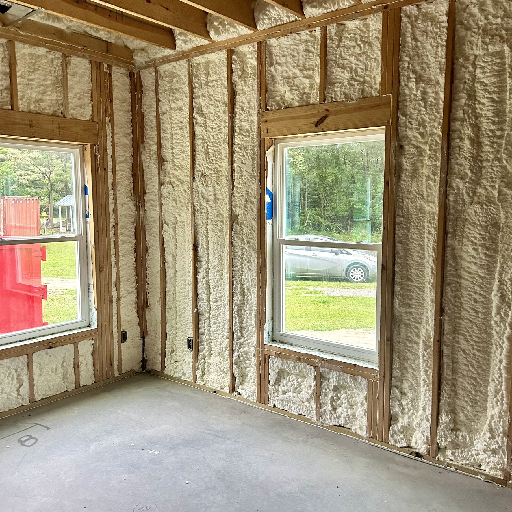 Sealing the Sanctuary: Spray Foam, Bible Verses, and Our Forever Home